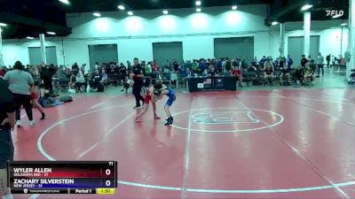 71 lbs Round 1 (8 Team) - Wyler Allen, Oklahoma Red vs Zachary Silverstein, New Jersey