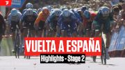 Vuelta a España 2024 Stage 2 Highlights