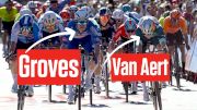 Wout van Aert Second To Kaden Groves In Stage 2 Of Vuelta a España 2024 But Leads Overall