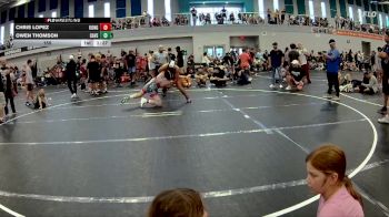 155 lbs Round 5 (6 Team) - Chris Lopez, KONG MS vs Owen Thomson, Caveman