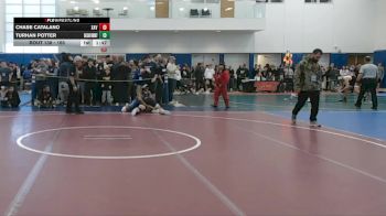 165 lbs Prelim - Turhan Potter, Caesar Rodney vs Chase Catalano, Xavier