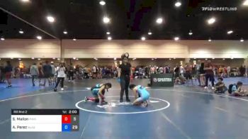 110 lbs Prelims - Sophia Mallon, Ponte Vedra vs Avy Perez, WLAG Pink