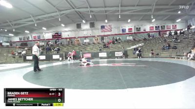 165 lbs Cons. Round 4 - Braden Getz, Marian vs James Bettcher, Manchester