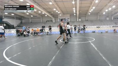 170 lbs 5th Place - Maximus Fortier, Quest School Of Wrestling Black - HSB vs Zane Gerlach, Team Shutt Weaver - HSB