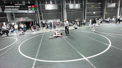 95 lbs Rr Rnd 2 - Dosephine Hardt, Dominate WC vs Cooper Murray, Independent