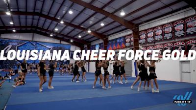 Summer Practice With Louisiana Cheer Force Gold!