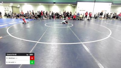 65 lbs Consi Of 8 #2 - Ronin Webber, OH vs Gavin Arnold, DE