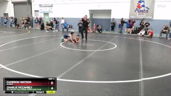 77 lbs 5th Place Match - Cameron Watson, Alaska vs Charlie McCambly, Dillingham Wolverine Wrestling Club