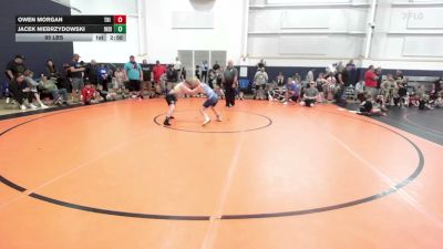 95 lbs Round Robin 1 - Owen Morgan, Tri State Hammers - YTH vs Jacek Niebrzydowski, Indiana Outlaws - YTH