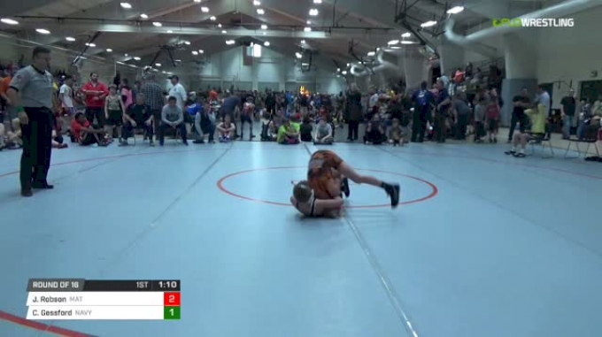 85 Lbs Round Of 16 Jude Robson Mat Pack Wrestling Club Vs