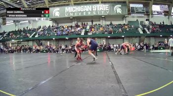 285 lbs Champ. Round 2 - Sean Carroll, Northern Illinois vs Ryan Boersma, Illinois