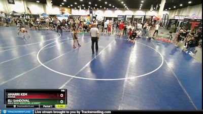 90 lbs Round 2 - Eli Sandoval, Gold Rush Wrestling Academy vs Amarri Kem, Ravage