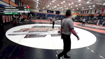 174 lbs Cons. Round 4 - Preston Carlisle, Wisconsin-Eau Claire vs Nolan Howell, Cornell College
