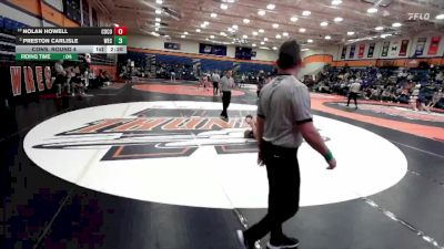 174 lbs Cons. Round 4 - Preston Carlisle, Wisconsin-Eau Claire vs Nolan Howell, Cornell College