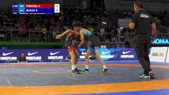 45 kg 1/4 Final - Yevhen Pokovba, Ukraine vs Beknur Mukan, Kazakhstan