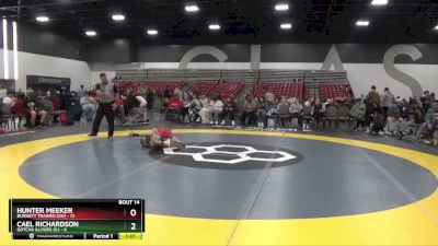 85 lbs Placement Matches (8 Team) - Cael Richardson, Gotcha Illinois (IL) vs Hunter Meeker, Burnett Trained (OH)