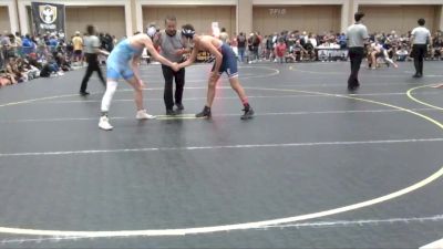 150 lbs Consi Of 64 #1 - Dominic Reger, Yorba Linda HS vs Derrick Winfree, Hill Country Wildcats