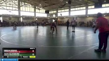 132 lbs Round 1 (4 Team) - Faith Blackburn, Michigan Revolution Blue vs Berlin Kiddoo, Hillbilly Hamster Mafia