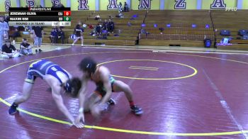 126 lbs Round 1 (4 Team) - Maxim Sim, Birmingham vs Jeremiah Oliva, Crater
