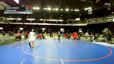 120 lbs Quarterfinal - Audon Clark, Toppenish vs Adrian Windsor, Silas