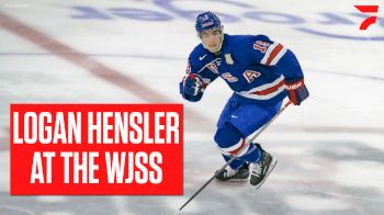 2025 NHL Draft Prospect Logan Hensler At The World Junior Summer Showcase | Team USA