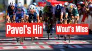 Early Attack Fades: Wout Van Aert Denied By Pavel Bittner In Vuelta a España 2024