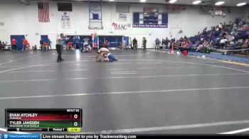 165 lbs Cons. Round 2 - Evan Atchley, Dubuque vs Tyler Janssen, Wisconsin-Platteville