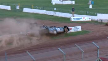 Hard Heat Race Crash At Lernerville Castrol FloRacing Night In America