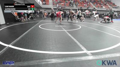 132 lbs Rr Rnd 4 - Liam Maier, Broken Arrow Wrestling Club vs Jaxton Roth, Sallisaw Takedown Club