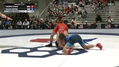 Cons. Round 1 - Joseph Couch, West Point Wrestling Club vs Elijah Cortez, Gilroy High School Wrestling