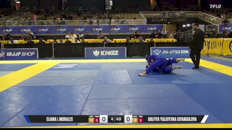 Gulfiya Yulayevna Isyangulova vs Eliana L Morales 2026 Pan Jiu Jitsu IBJJF Championship