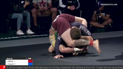 Reverse Triangle from Bottom Side Control for Jon Blank