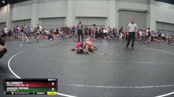 84 lbs Round 2 (10 Team) - Hudson Pefinis, MF Savage vs Eli Merritt, Georgia United Red