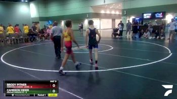 106 lbs Round 3 (6 Team) - Cameron Meier, Indiana Prospects vs Brody Pitner, Nebraska Hangin` Loose