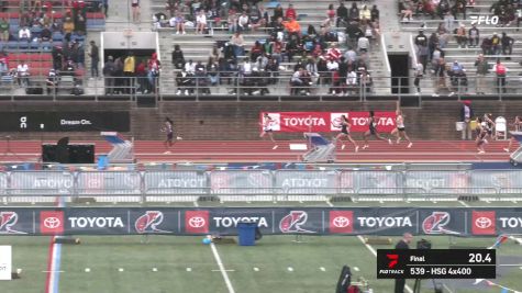 High School Girls' 4x400m Relay Philadelphia Academic