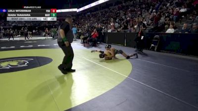 110 lbs Consi Of 4 - Leila Witzerman, Peninsula (SS) vs Giada Tanahara, Martin Luther King (SS)