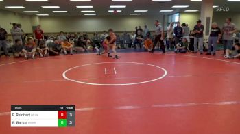 113 lbs Rr Rnd 3 - Pierce Reinhart, Bethel Park HS vs Blake Bartos, Ragin Raisins Catawba HS