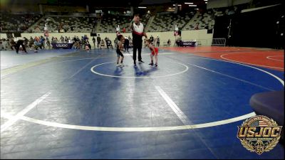 37 lbs 2nd Place - Gabe Dicus, Raw Wrestling Club vs Asher Morales, L-Town Titans
