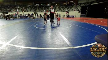 37 lbs 2nd Place - Gabe Dicus, Raw Wrestling Club vs Asher Morales, L-Town Titans