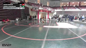 120 lbs Round Of 16 - Jaleah Stanton, Lawton vs Isabella Easterling, Bentonville West Girls