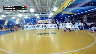 112-120 lbs Cons. Round 2 - Benjamin Layne, LHP vs Jacob Friedland, Canes Wrestling Club