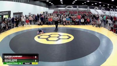 65 lbs 2nd Wrestleback (8 Team) - Roman Howe, Legacy National vs Hunter Humphrey, Team Ohio