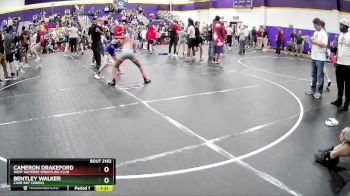 90 lbs 1st Place Match - Cameron Drakeford, West Wateree Wrestling Club vs Bentley Walker, Cane Bay Cobras