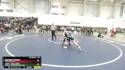 134 lbs Quarterfinal - Hunter Doran, Brawlers Elite vs Cody Collazo, Bears Of Brewster Wrestling