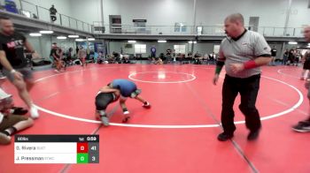 80 lbs Rr Rnd 1 - Grayson Rivera, Buxton Atc vs Jackson Pressman, Shore Thing WC