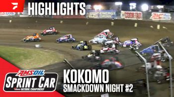 Highlights | 2024 USAC Sprint Car Smackdown Friday at Kokomo Speedway