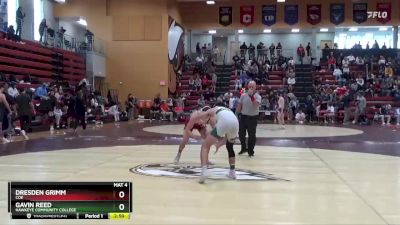 149 lbs Quarterfinal - Dresden Grimm, Coe vs Gavin Reed, Hawkeye Community College