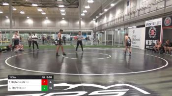 130 lbs Quarterfinal - Travis Riefenstahl, TS Fresh vs Cody Merwin, Gorilla Grapplers