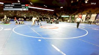 215 Class 4 lbs Champ. Round 1 - Maer Deng, Staley vs Cooper Sapp, Hickman