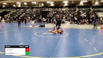 115-124 lbs Cons. Round 2 - Libby Held, Lakeview vs Cheyenne LaBarge, St. Francis Wrestling Club